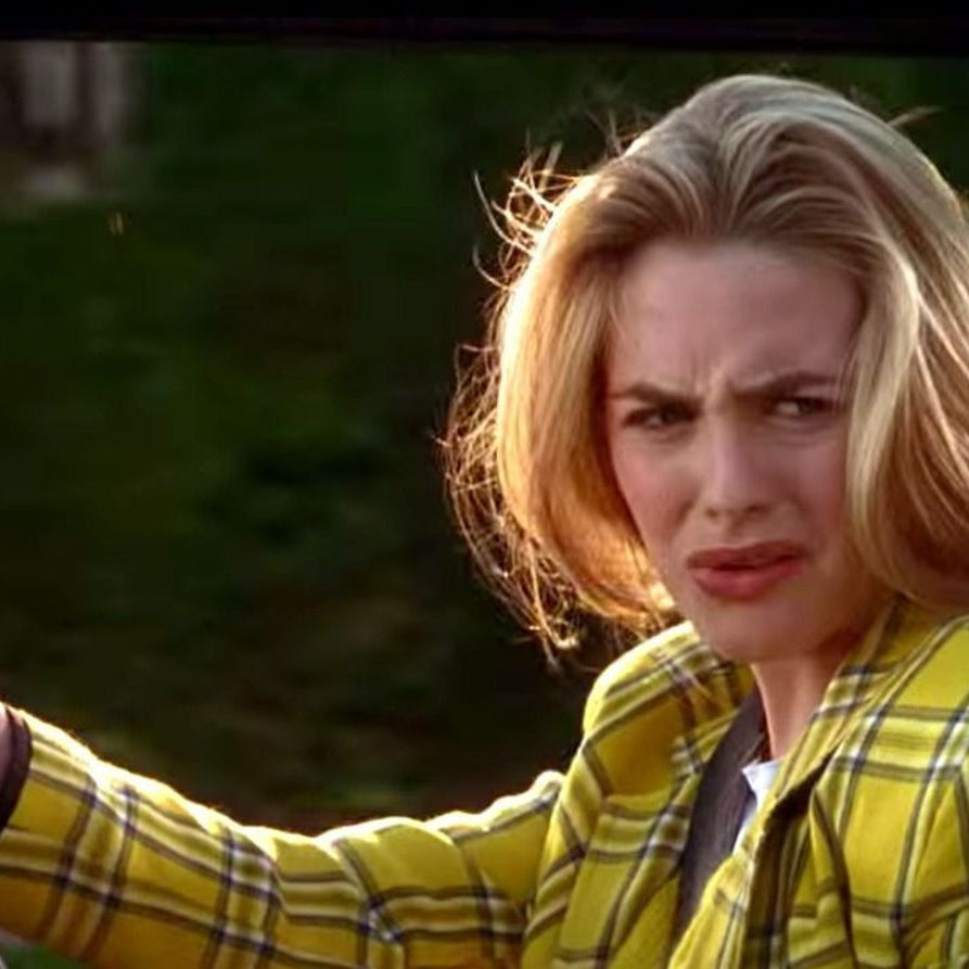 Step into 90's 'Clueless' Fashion: Channeling Cher's Style with Our White Lacey Knee-High Socks