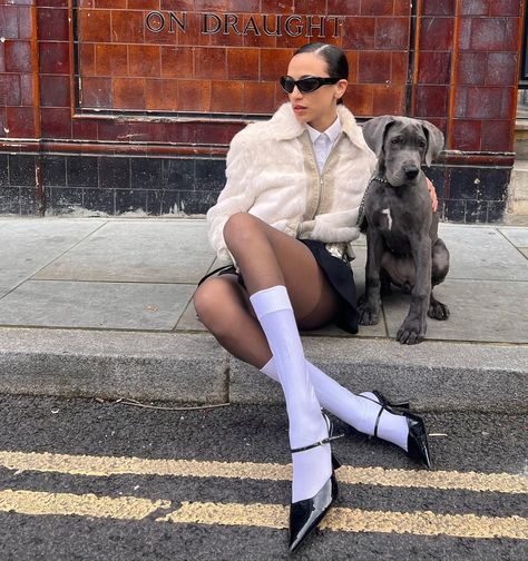 short dress with knee high socks Knee High Socks Summer Outfits For Women (21 ideas & outfits)