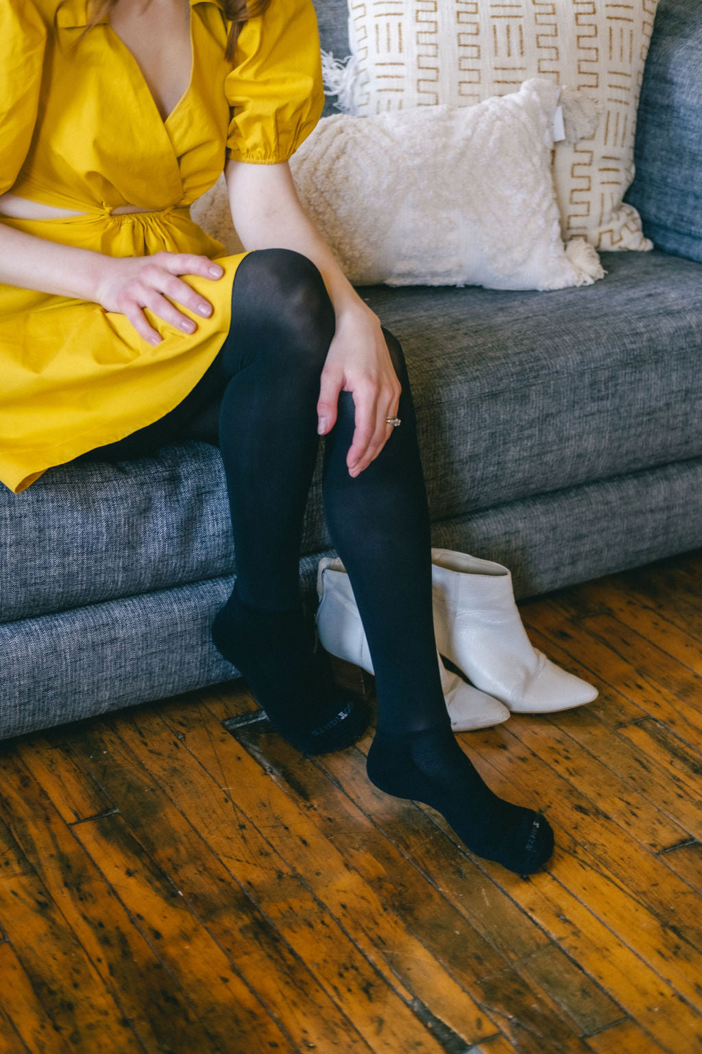 Semi-Opaque Tights and Socks