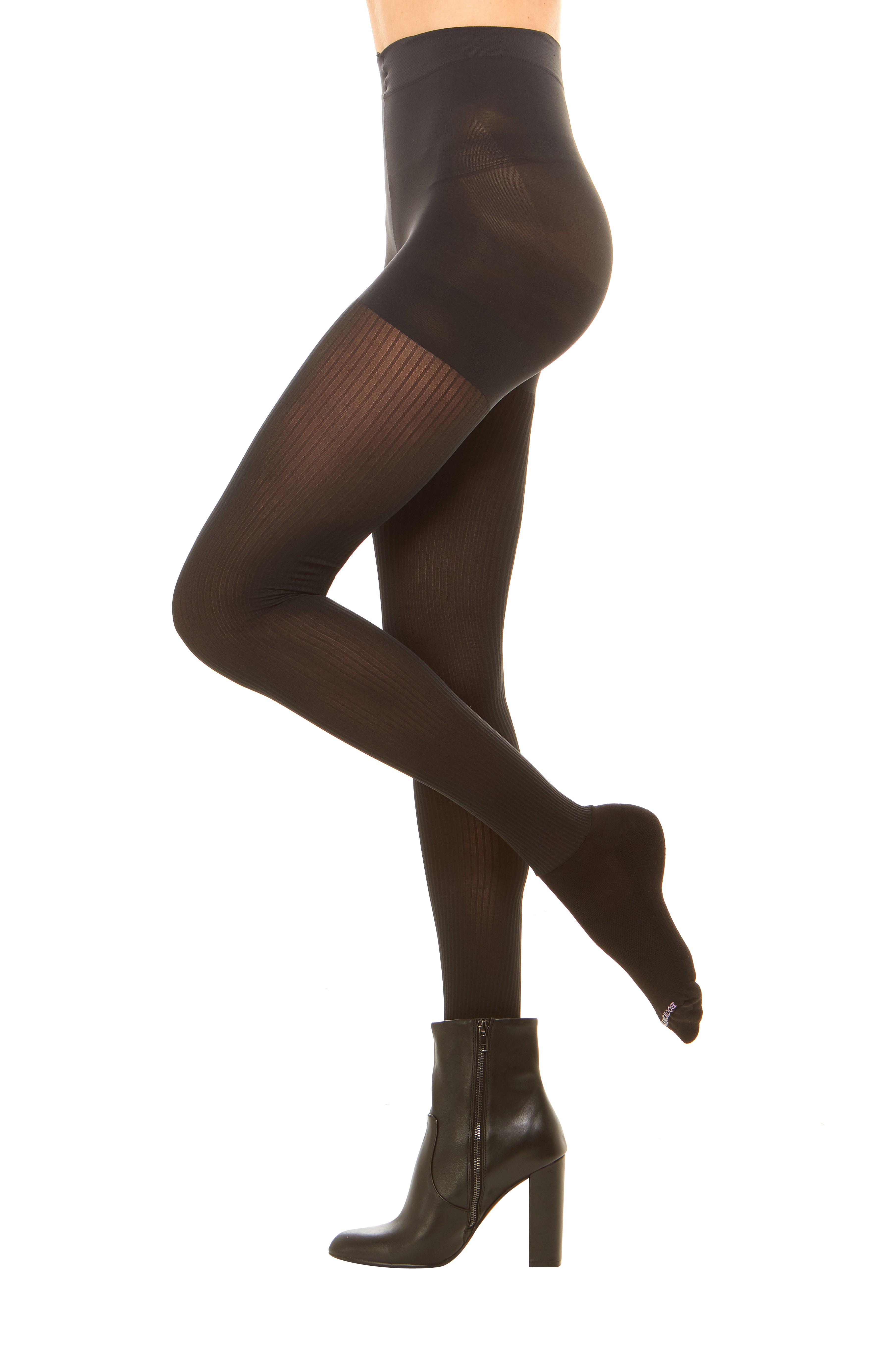 Tights with socks clearance attached